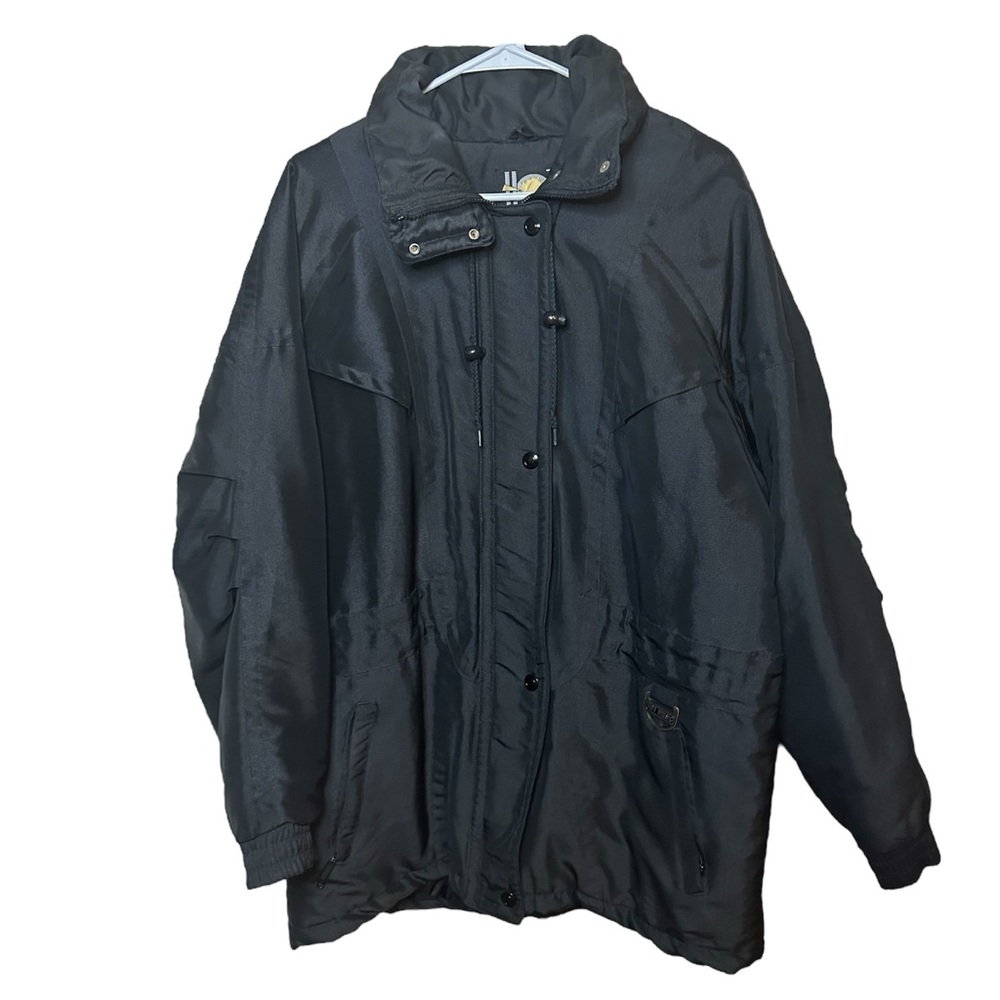 Hot Music Black Double Closure Winter Jacket Large